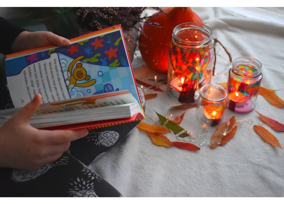 Jesienny lampion ze słoika-proste DIY dla dzieci