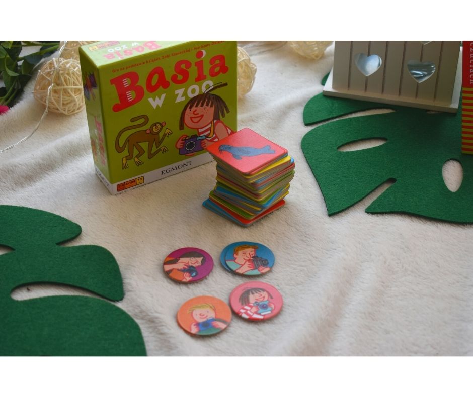 basia w zoo gra planszowa dla przedszkolaków gry dla dzieci