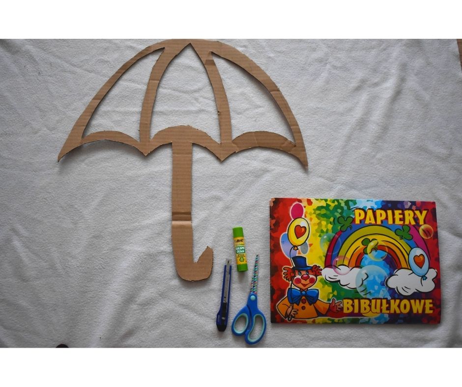parasol praca plastyczna witraż