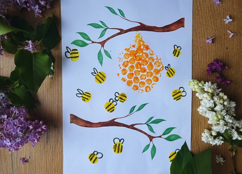 Pszczoły- pomysły na prace plastyczne